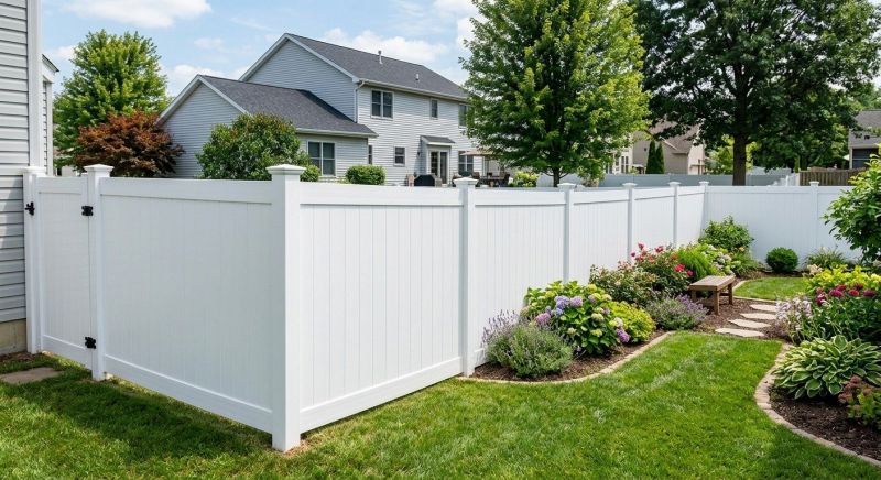 PVC Fence Installation in Wilmington, NC