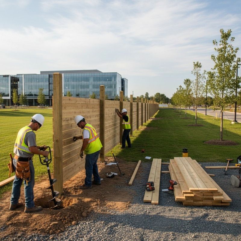 Picket Fence Installation