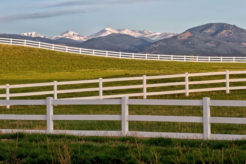 Split Rail Fencing Installation detail